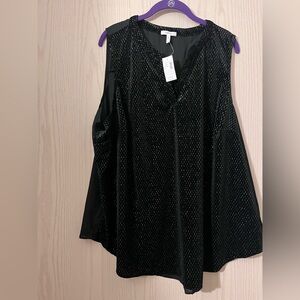 Maurices Black Sleeveless Women's Top